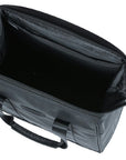 Basil Grand Tarpaulin Bicycle Shopper Bag 23L - Black