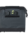 Basil Grand Tarpaulin Bicycle Shopper Bag 23L - Black
