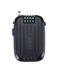 BBB Cycling BBL-53 Minicase XL Cable Lock - Black