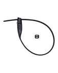 BBB Cycling BBB Zip-TY Combo Lock 45CM - Black