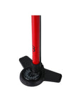 BBB Cycling BFP-28 Floor Pump Air Boost Dual Head 3.0 - Red