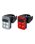 BBB Cycling BLS-237 Slide Rechargeable Front & Rear Combo LED Light Set