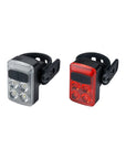 BBB Cycling BLS-237 Slide Rechargeable Front & Rear Combo LED Light Set