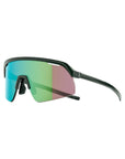 BBB Cycling Valor Sports Glasses With Flux Green MLC Lens + Clear Lens - Metallic Green