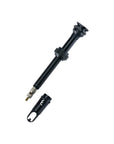 BBB Cycling BTI-160 Tubeless Valves AL Removable Core 2 Pcs - 60MM Black