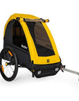 Burley Bee Single Bike Trailer - Yellow/Black