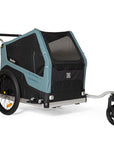 Burley Bark Ranger XL Pet Trailer - Black/Turquoise Matt