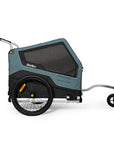 Burley Bark Ranger XL Pet Trailer - Black/Turquoise Matt