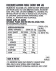 Clif Energy Bars Protein Snack 12 Pack - Chocolate Almond Fudge