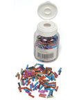 Jagwire Inner Cable Tips - Assorted Colours - 500 Per Bottle