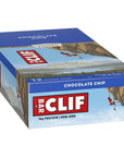 Clif Energy Bars Protein Snack 12 Pack - Chocolate Chip