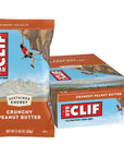 Clif Energy Bars Protein Snack 12 Pack - Crunchy Peanut Butter