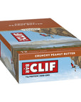 Clif Energy Bars Protein Snack 12 Pack - Crunchy Peanut Butter