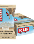 Clif Energy Bars Protein Snack 12 Pack - White Chocolate Macadamia