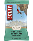 Clif Energy Bars Snack 12 Pack - Cool Mint Chocolate