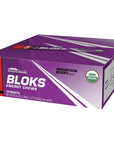 Clif Bloks Energy Chews 18 Pack - Mountain Berry