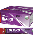 Clif Bloks Energy Chews 18 Pack - Mountain Berry