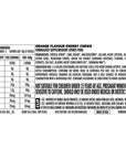 Clif Bloks Energy Chews 18 Pack - Orange 25mg Caffeine