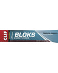 Clif Bloks Energy Chews 18 Pack - Tropical Punch 25mg Caffeine