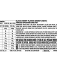 Clif Bloks Energy Chews 18 Pack - Black Cherry 50mg Caffeine