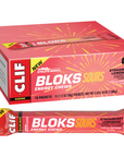 Clif Bloks Energy Chews 18 Pack - Sour Strawberry Lemonade