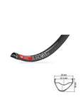 DT Swiss Rim XR361 29 Asym 28H 22.5 Wide