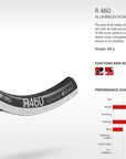 DT Swiss Rim R460 20h 700c - Black