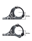 FUNN RSX DH Direct Mount Stem 35mm Clamp 30mm Rise - Black