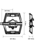 FUNN Mamba SPD Clipless MTB Double Sided Pedal Pair - Black