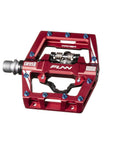 FUNN Mamba S SPD Clipless MTB Single Sided Pedal Pair - Red