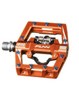 FUNN Mamba S SPD Clipless MTB Single Sided Pedal Pair - Orange