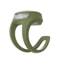 Knog Frog Rear Bike Light 20 Lumens Rechargeable - Army Jacket Green