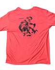 FUNN T-Shirts With Black Logo - Casual Red