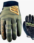 FIVE XR-PRO Full Finger Gloves - Camo Khaki