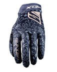 FIVE XR-Lite Kid Tattoo Full Finger Gloves - Black/Gold