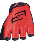 FIVE RC3 Gel Half Finger Gloves - Red