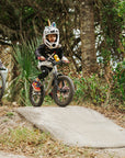 G-Form Youth X4 Long Sleeve Bike Jersey - Black/White