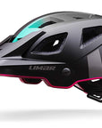 Limar Delta MTB Helmet - Matt Black/Pink