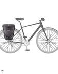 Ortlieb F5204 Back-Roller Plus QL2.1 Pair Pannier Bag - Granite/Black