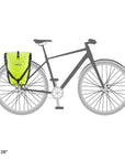 Ortlieb F5504 Back-Roller High Visibility Pannier Bag - Neon Yellow Reflect