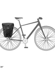 Ortlieb F5505 Back-Roller High Visibility QL2.1 Pannier Bag - Black Reflect