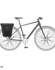 Ortlieb F7524 Velo-Shopper Single Pannier Bag - Black
