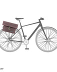 Ortlieb F8104 Twin-City Urban QL2.1 - Ash Rose