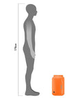 Ortlieb K2203 Ultra Lightweight Compression Dry Bag With Valve - Orange