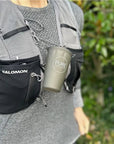 Pure Collapsible Soft Cup 225ML - Charcoal