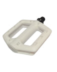 QBP Nylon Plastic Pedal 1/2 x 1/8 Ball Bearing - White