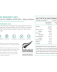 Pure Fluid Energy Gel Kola Nut & Lemon Juice with 30mg Caffeine 50g Box of 18