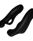 QBP Rubber Bar Ends 126mm - Black