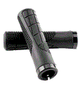 QBP MTB Lock-On Bike Grips 130mm - Black