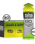 SiS GO Energy Electrolyte Gels 30 Pack - Lemon & Mint